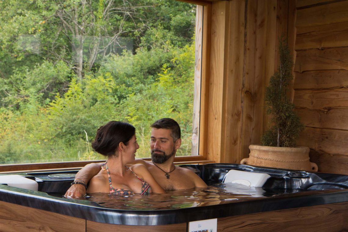 Moment de détente à deux dans le Sancy