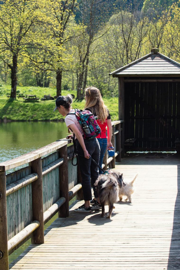 Petit tour au frais dans le parc des Léchades au Mont-Dore