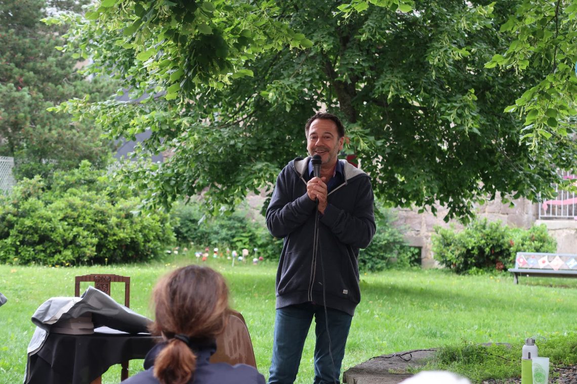 Michel Bussi en visite dans le Sancy