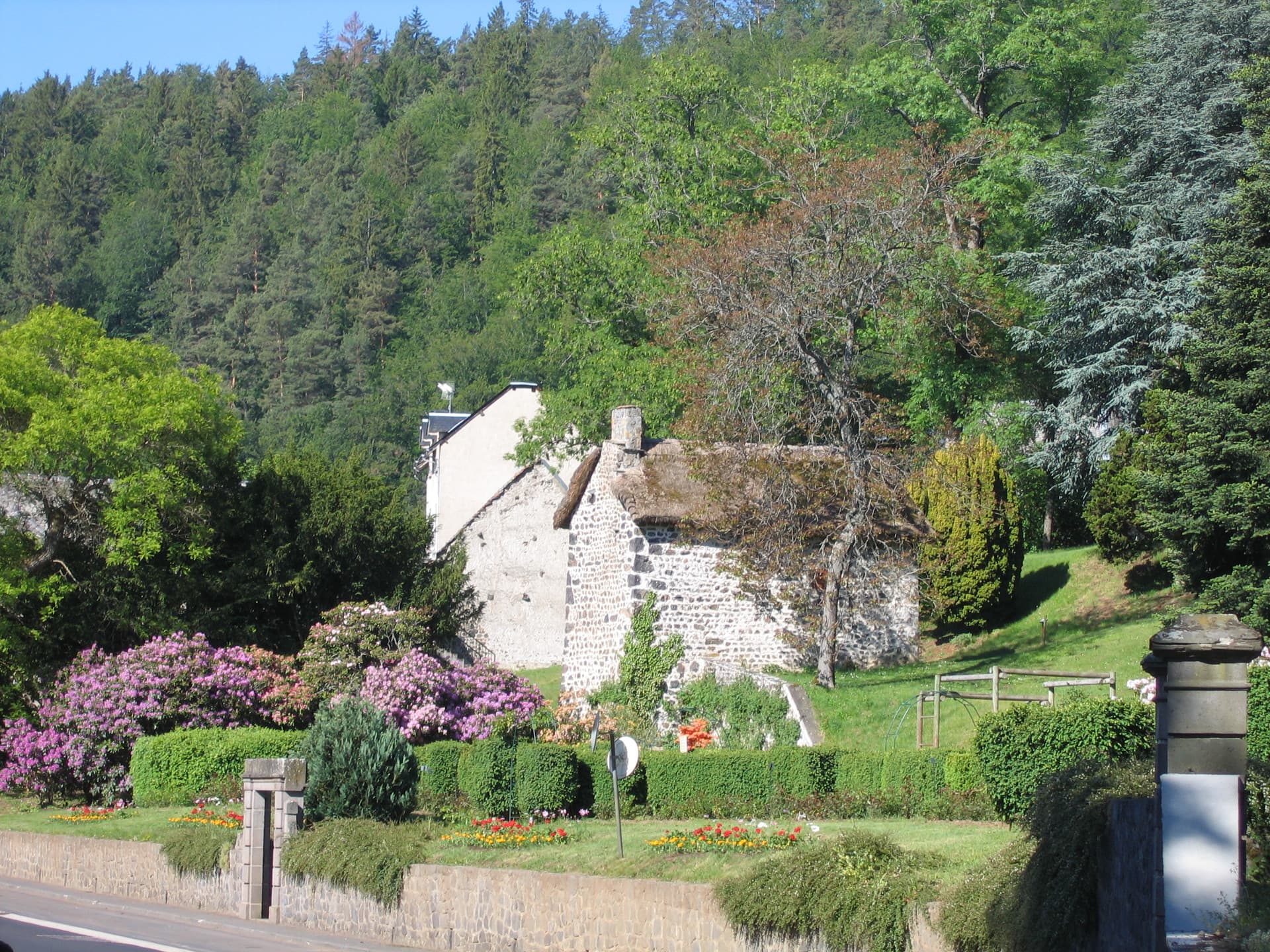 Le parc du Prélong à Murol