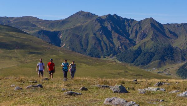 Randonner avec vue suy de Sancy