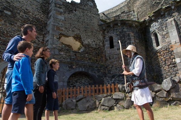 Visite animée au château de Murol