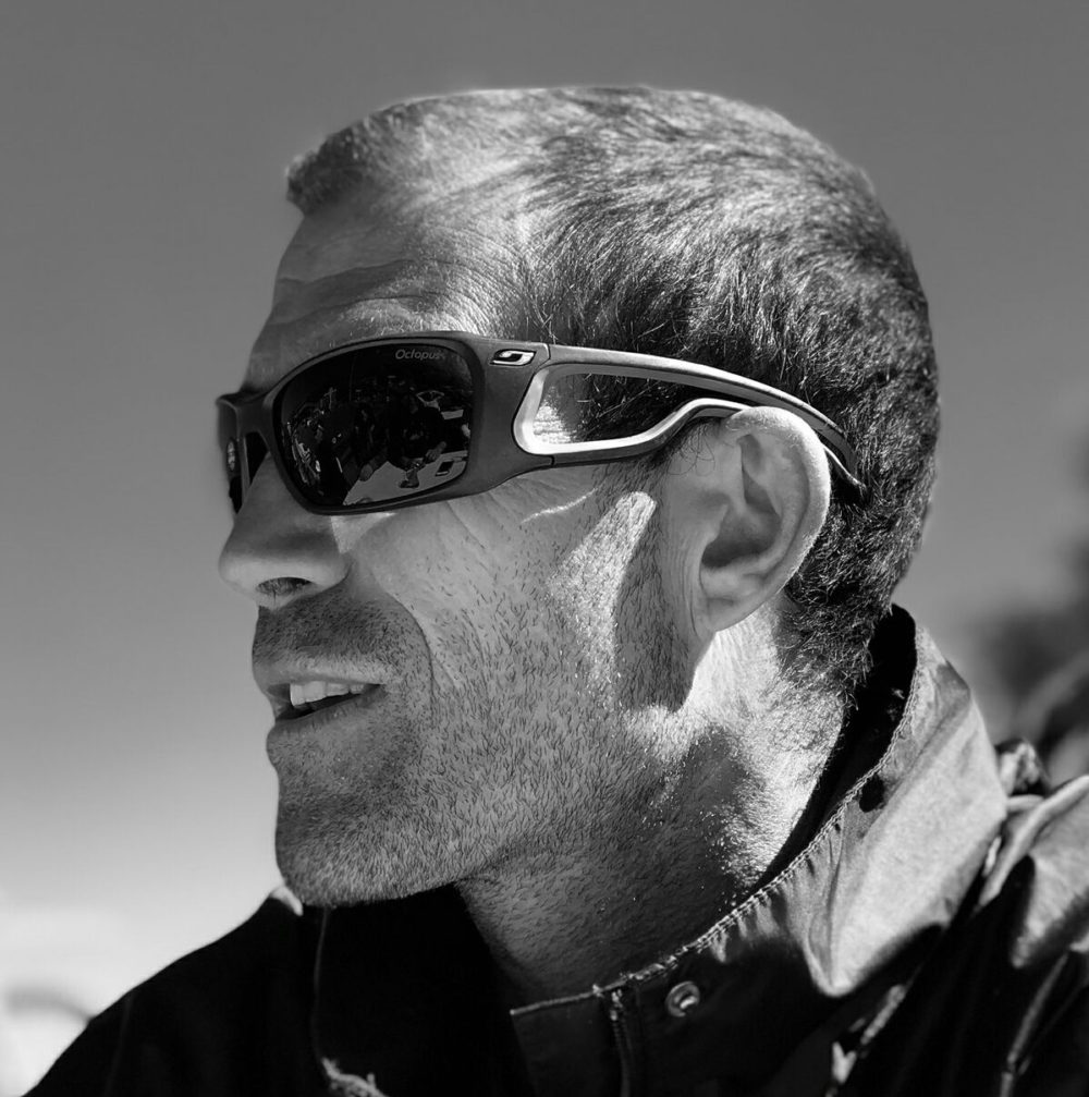 Benoît Brajon, moniteur de ski dans le Massif du Sancy