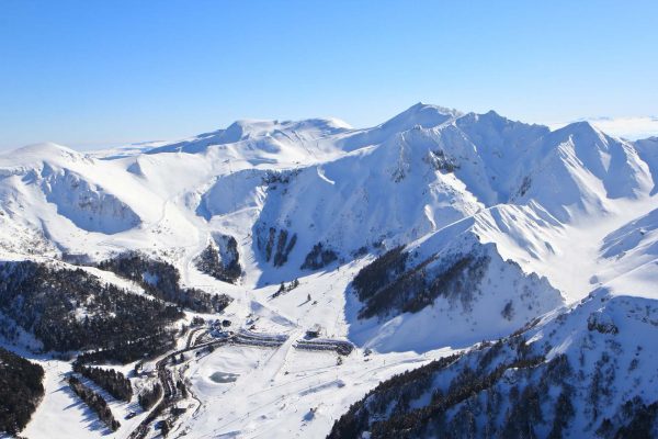 La station de ski du Mont-Dore