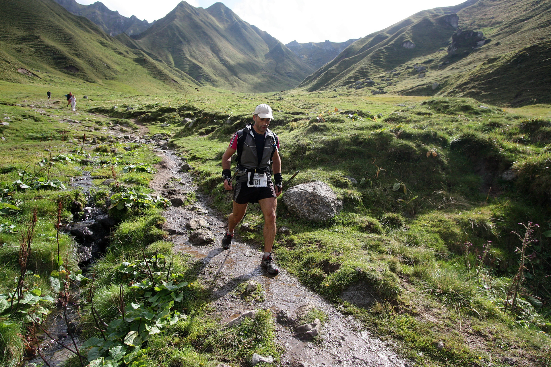 Trail sur les sentiers du Sancy, au val de courre, Mont-Dore