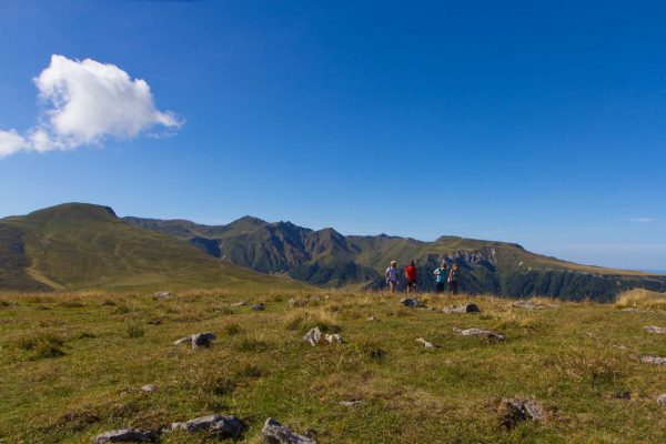 Randonnée dans le Massif du Sancy, au-dessus du Mont-Dore