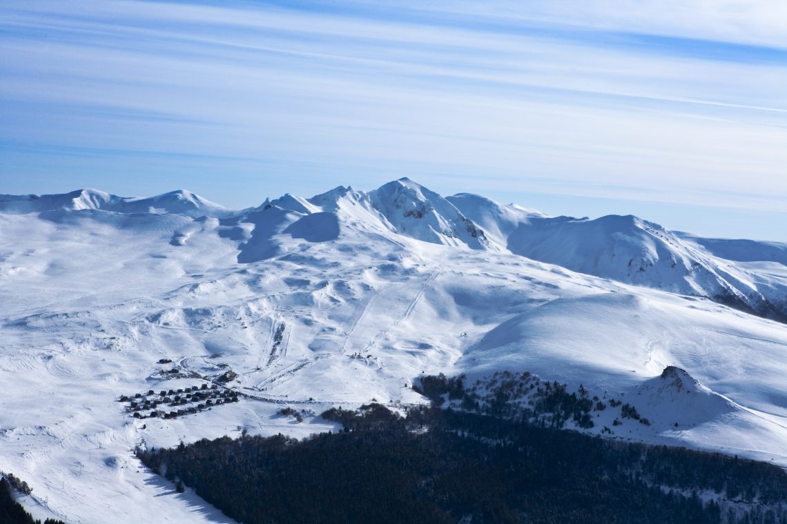 Vue sur la station de Chastreix-Sancy