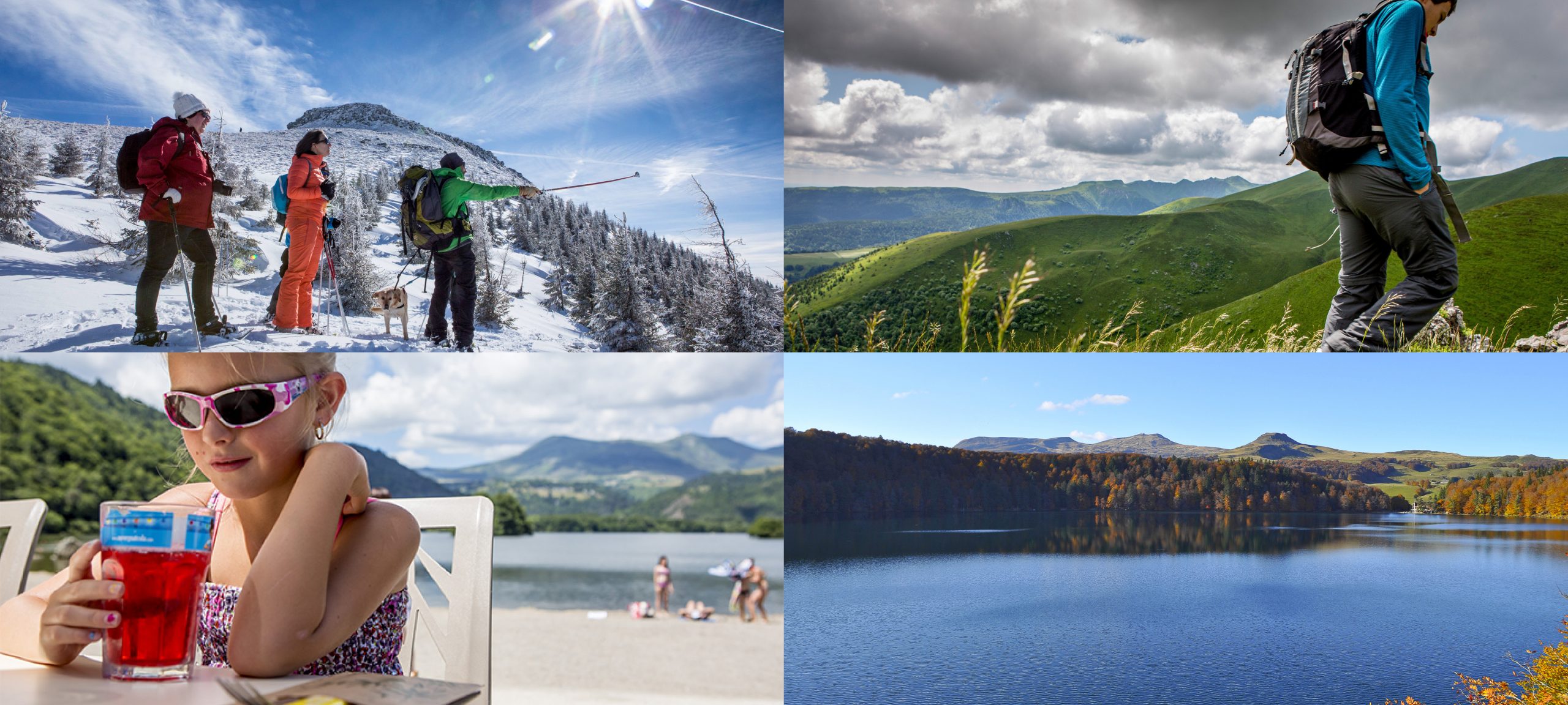 4 saison pour découvrir le Sancy