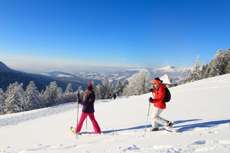 Randonnée raquettes au Capuçin, Le Mont-Dore