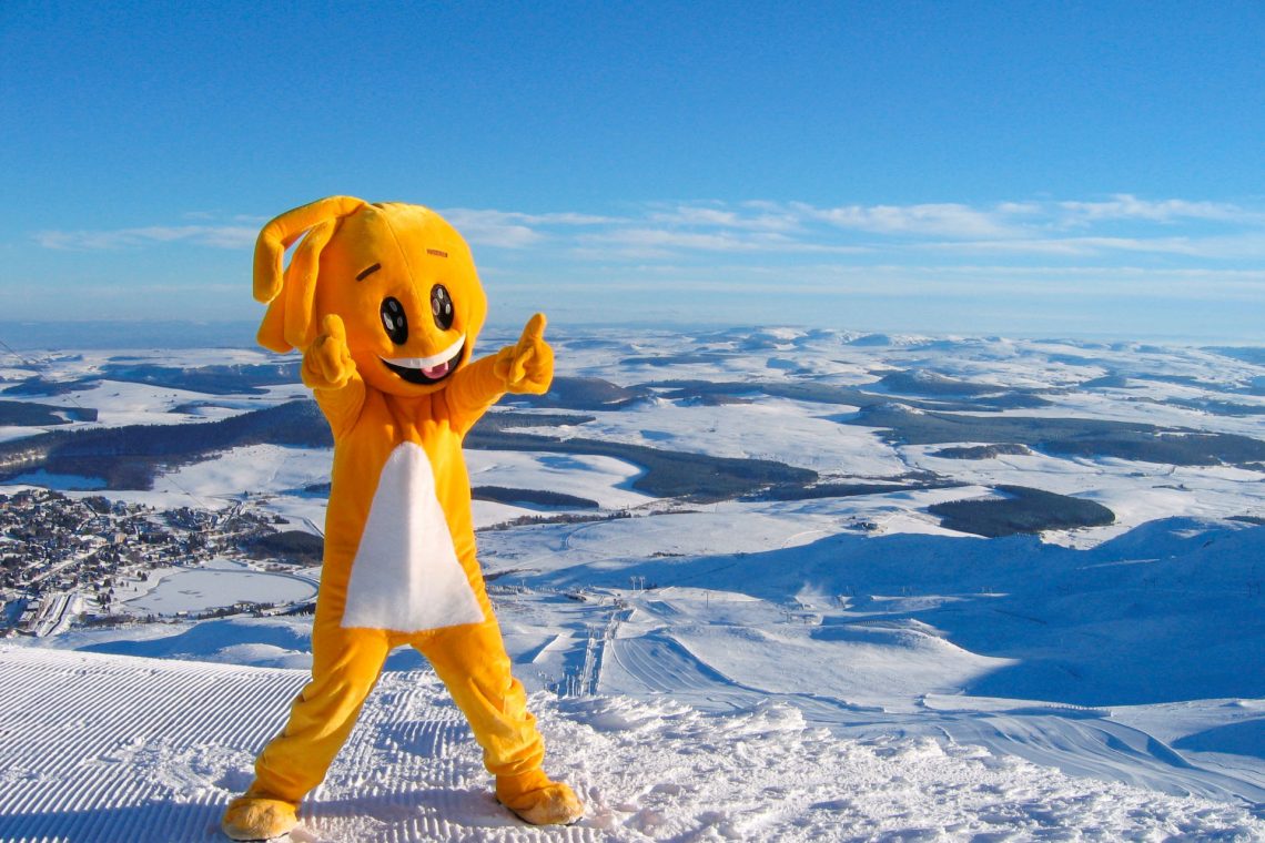 Tibou la mascotte du Massif du Sancy