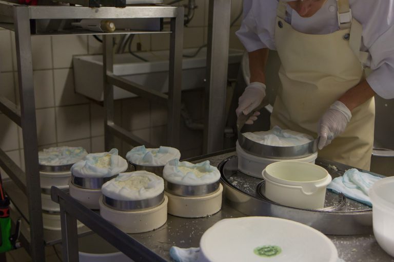 Visite groupe de la fabrication du fromage Saint-Nectaire