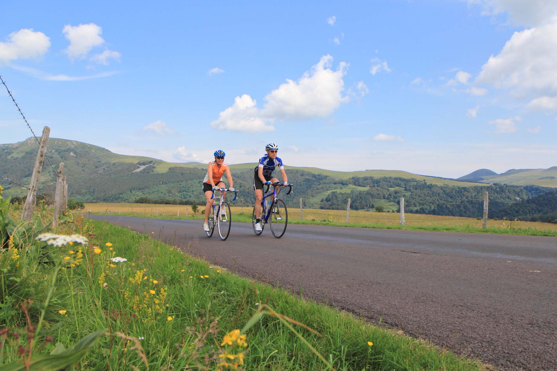 Sortie cyclo dans le Massif du Sancy