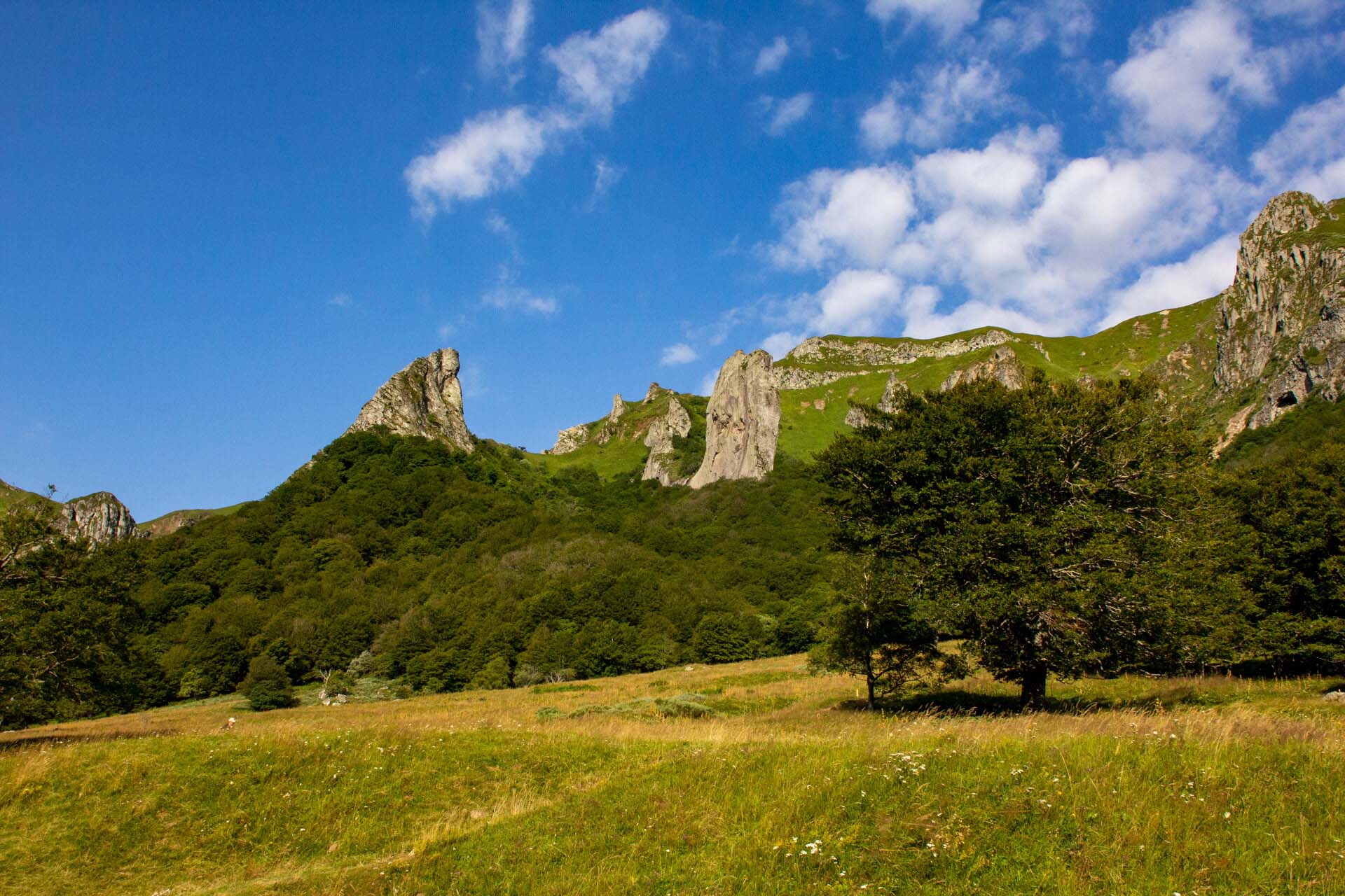 Sortie grimpe dans la vallée de Chaudefour