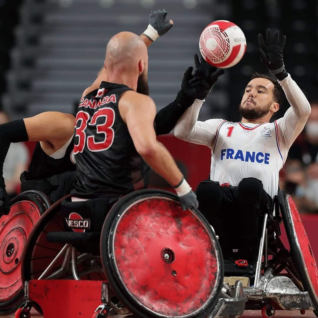 Nicolas Valentim, équipe de France de rugby fauteuil