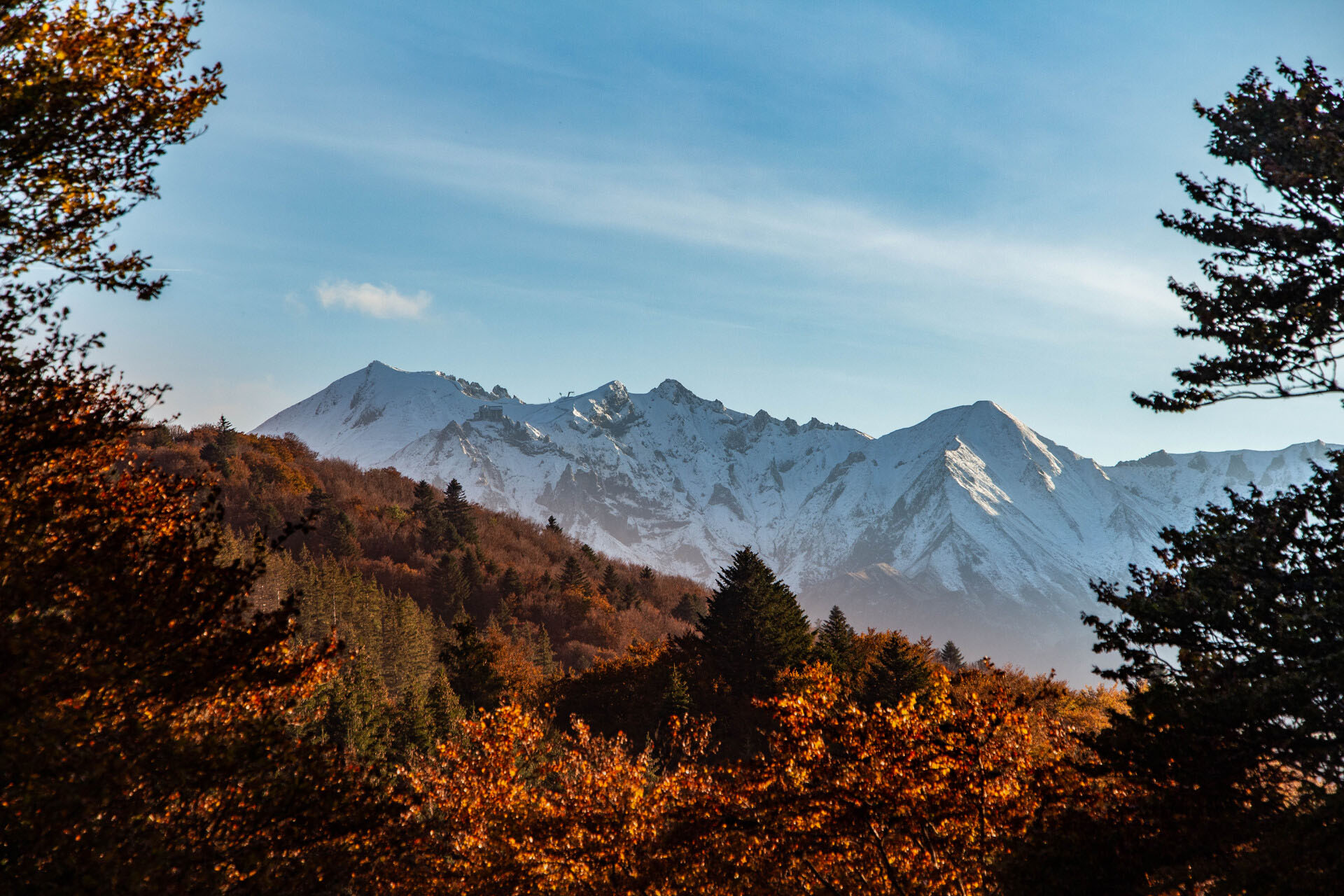 Couleurs d'automne dans le Sancy