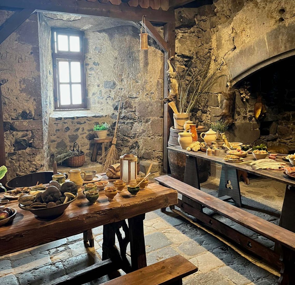 Les cuisines du Château de Murol