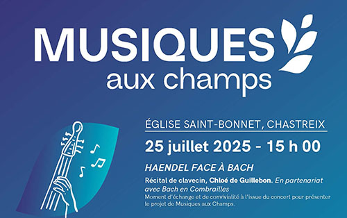 Musique aux champs à Chastreix