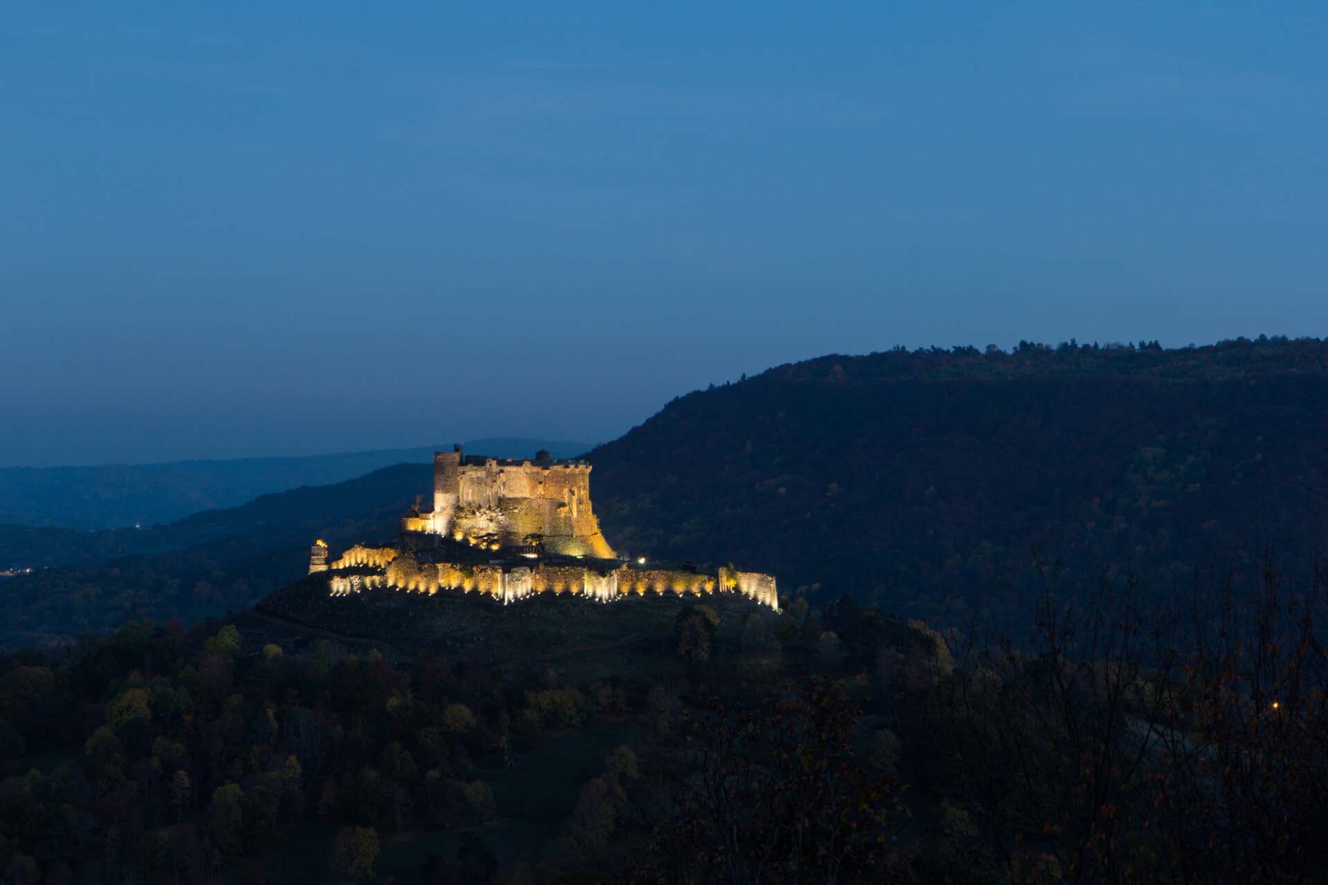 Ciné-château au château de Murol