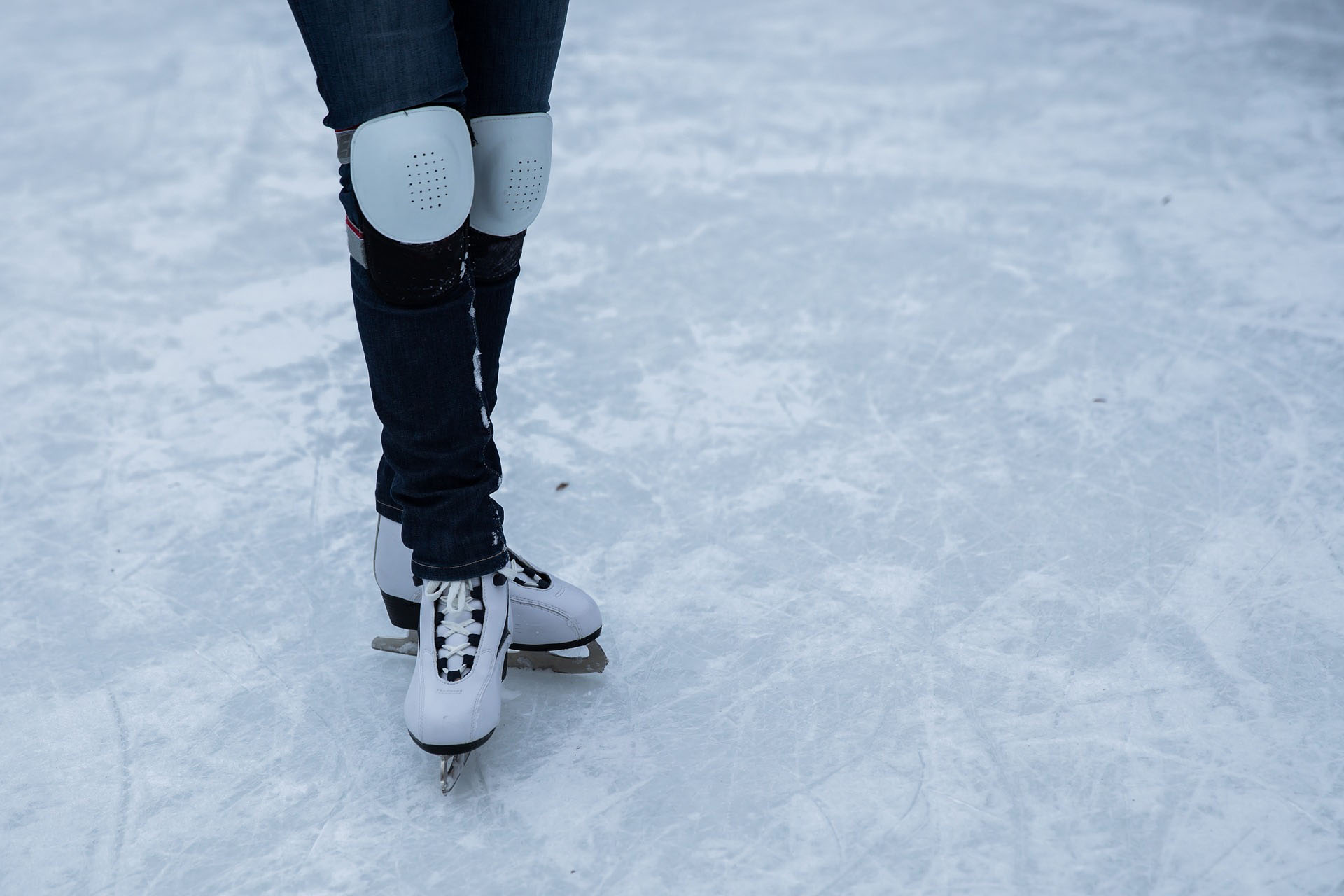 Initiation au patinage en famille