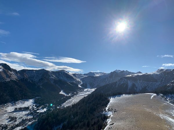 Magnifique Sancy saupoudré de neige