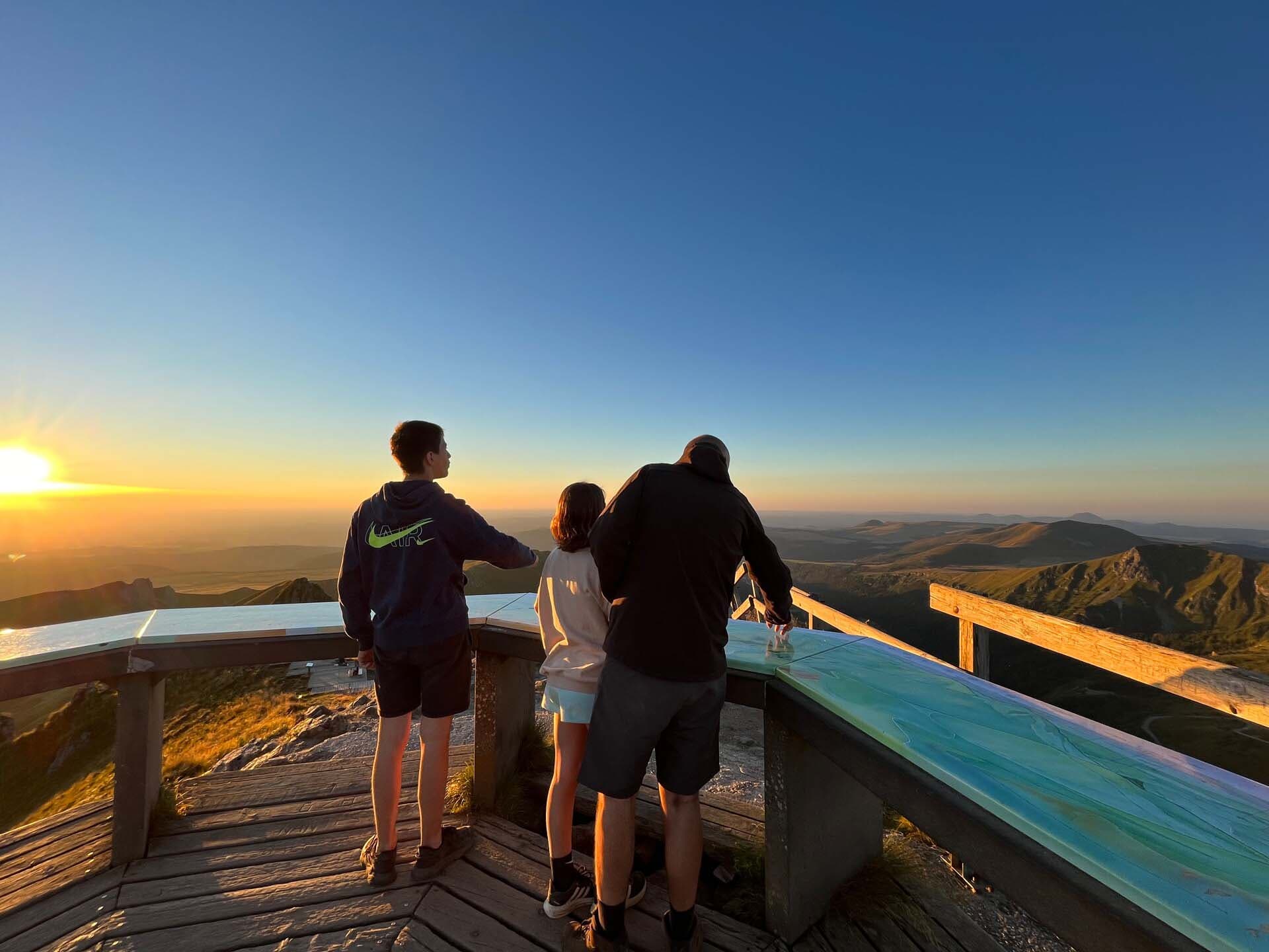 Un des plus beaux panoramas de l'Auvergne, depuis le sommet du Puy de Sancy