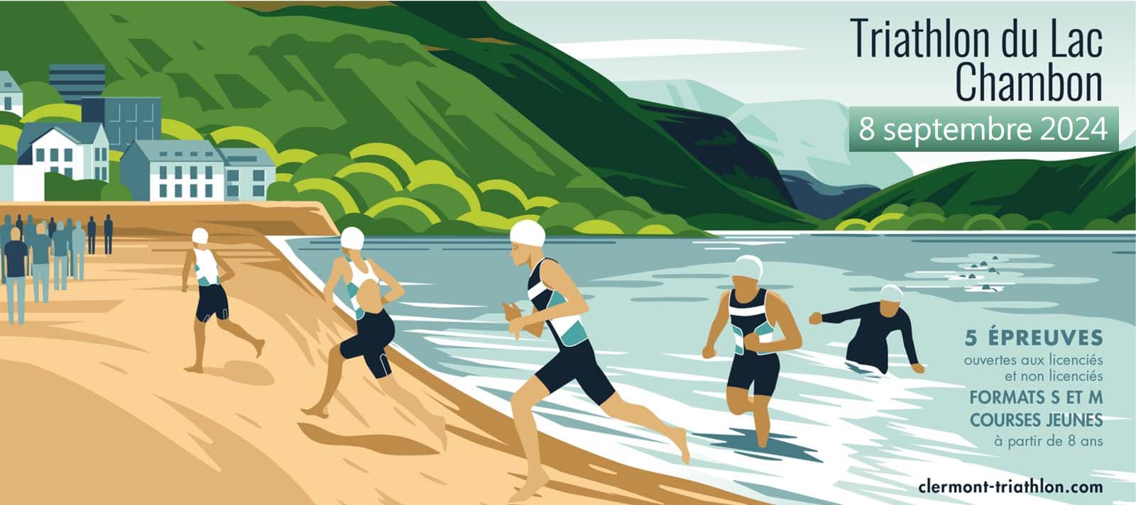 Triathlon du Lac Chambon Triathlon du Lac Chambon
