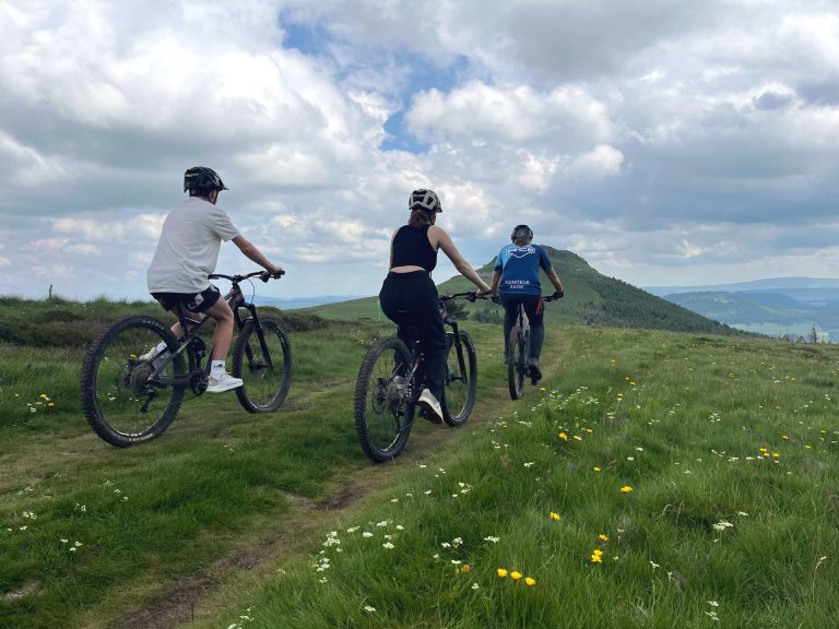 Randonnée VTT sur la GTMC dans le Sancy