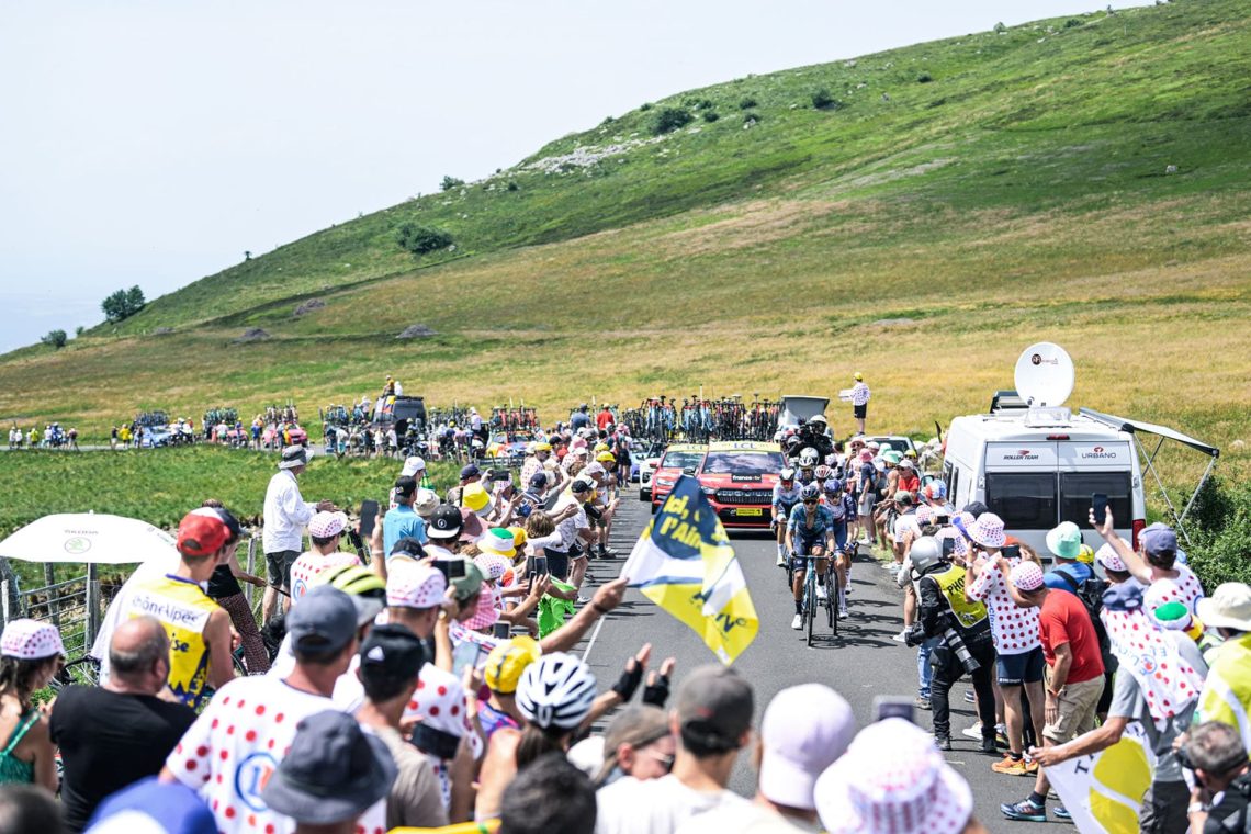 Le Tour de France de passage dans le massif du Sancy - Crédits ASO - Charly Lopez Le Tour de France de passage dans le massif du Sancy - Crédits ASO - Charly Lopez