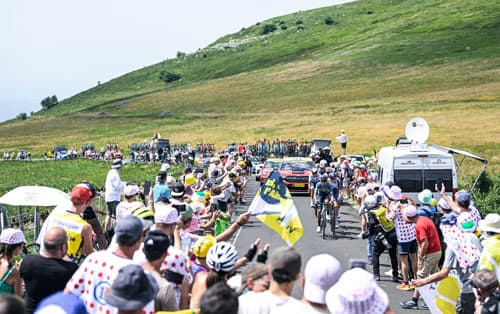 Tour de France 2025 dans le massif du Sancy