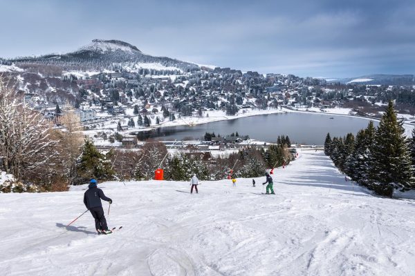 La station de ski et de sports d'hiver de Super-Besse dans le Sancy