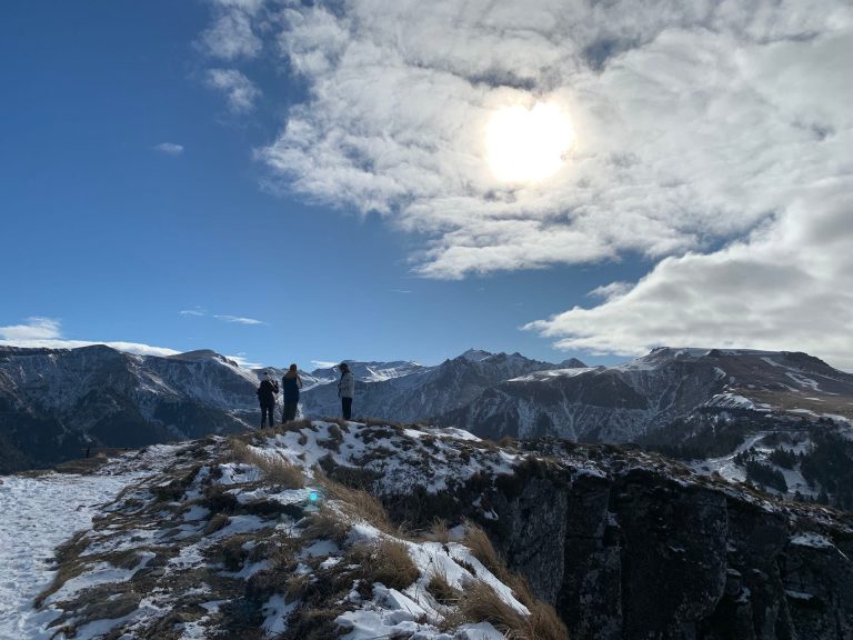 La randonnée en hiver dans le massif du Sancy, en autonomie ou accompagné