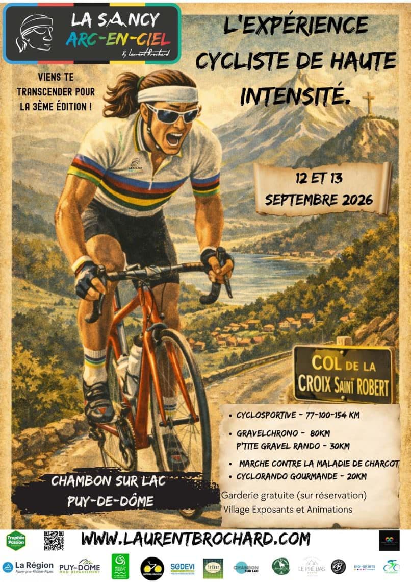 affiche de la Sancy Arc-en-ciel 2026