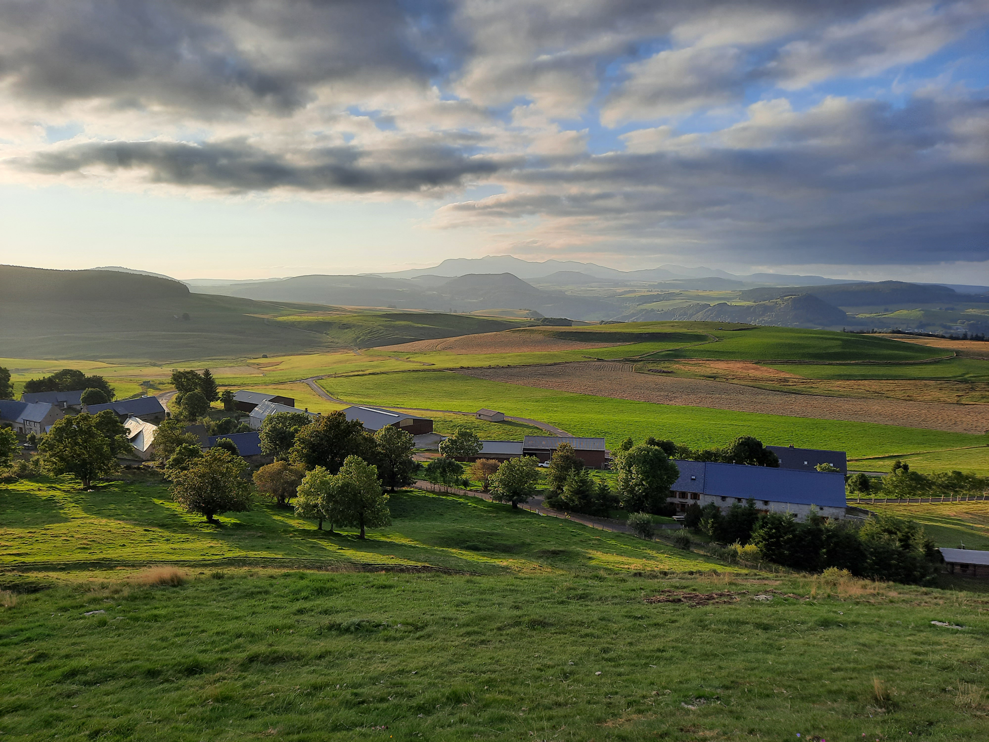 View of the Sancy from the Motte de Brion