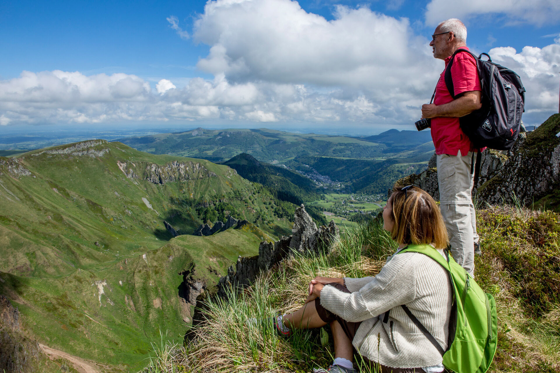 Autumn hiking in the Massif du Sancy Autumn hiking in the Massif du Sancy